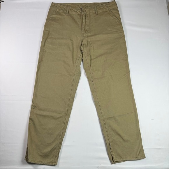 Patagonia Other - Patagonia Mens Organic Cotton Twill Chino Pants Khaki Tan Size 36 Outdoor Casual
